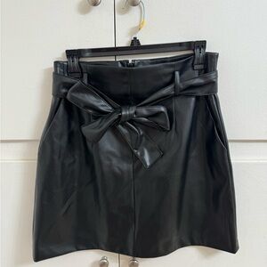 Banana republic vegan leather skirt